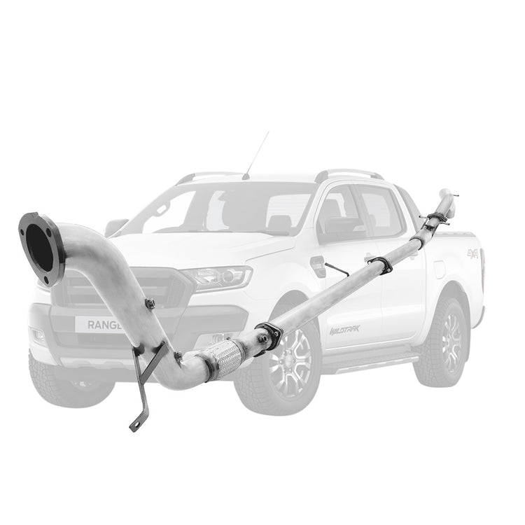 ESA | 3" Turbo Back DPF Delete Exhaust | Ford Ranger PX 3.2L 16-22 | FD241-PC
