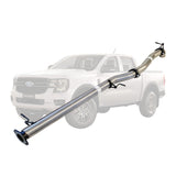 ESA | 3" DPF Back Exhaust | Ford Ranger Next Gen 2L Bi-Turbo 2022+ | FD256-PO