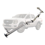 ESA | 3" DPF Back Exhaust | Ford Ranger Next Gen 2L Bi-Turbo 2022+ | FD256-PO