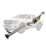 ESA | 3" DPF Back Exhaust | Ford Ranger Next Gen 2L Bi-Turbo 2022+ | FD256-PO