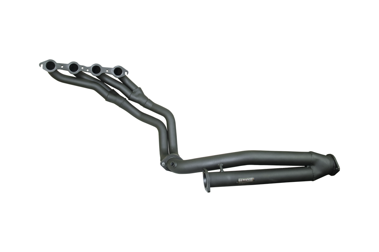 Genie Header - Marks Conversion GENIII to Nissan PatrolGQ-GU Manual Stainless Steel (Bell Housing) (GEN816EMSS)