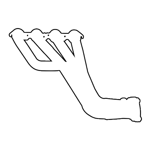 HURRICANE HEADERS - TOYOTA LANDCRUISER 200 SERIES 4.7LT V8 PETROL (2007 - 2012) LONG EXTRACTORS