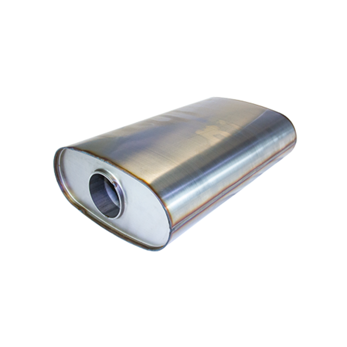 REDBACK | 3" ID Triflow Performance Muffler 11"x6" Oval 20" Long 409 Stainless | H847N-409