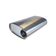 Redback - 3" Universal Muffler Offset/Centre 508x279x152mm Oval 409 Stainless
