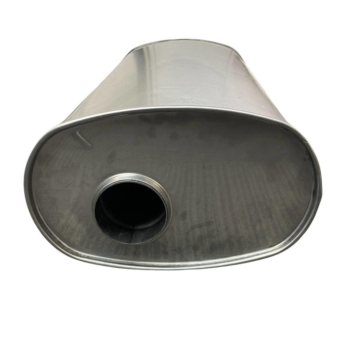REDBACK | Anti-Drone Straight Through Performance Muffler 12"x8" Oval 28" Long 3" ID | H859TBN