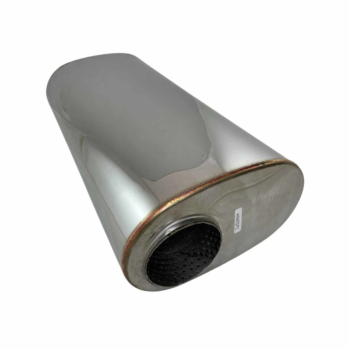 REDBACK | 3.5" In to Twin 3" Out Performance Muffler 10"x6" Oval 20" Long | H947GPZ