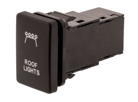 Hulk 4X4 - SWITCH PUSH BUTTON ON / OFF OE RPL 12V ROOF LIGHT GREEN