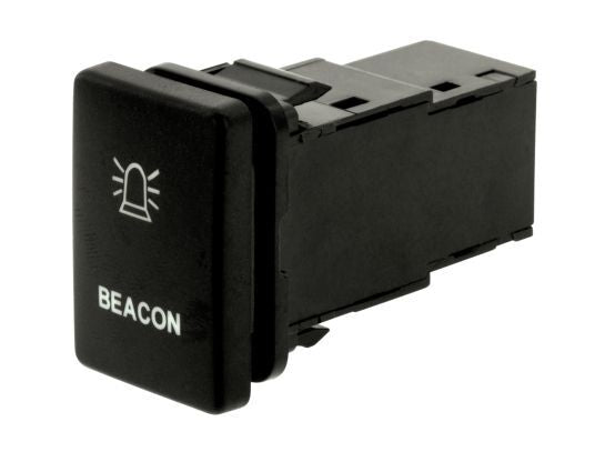 Hulk 4X4 - SWITCH PUSH BUTTON ON / OFF OE RPL 12V BEACON GREEN ILLUM