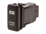 Hulk 4X4 - SWITCH PUSH BUTTON ON / OFF OE RPL 12V WORKLIGHT GREEN