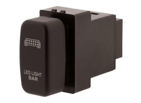 Hulk 4X4 - SWITCH PUSH BUTTON ON / OFF OE RPL 12V LIGHT BAR GREEN