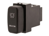 Hulk 4X4 - SWITCH PUSH BUTTON ON / OFF OE RPL 12V BEACON GREEN ILLUM