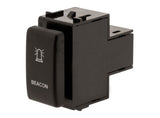 Hulk 4X4 - SWITCH PUSH BUTTON ON / OFF OE RPL 12V BEACON AMBER ILLUM