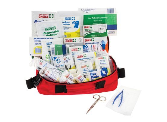 Hulk 4X4 - WORKPLACE FIRST AID KIT WP1 SOFT RED DURABLE CASE