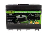 Hulk 4X4 - PORTABLE GAS STOVE MEGA KIT INC POT, LID, TOOLS & CASE