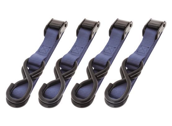 Hulk 4X4 - PKT 4 CAMBUCKLE TIEDOWN 1.8m x 25mm 270kg LASHING CAPACITY
