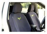 Hulk 4X4 - HD CANVAS SEAT COVERS HOLDEN COLORADO D/CAB 06/15> REARS