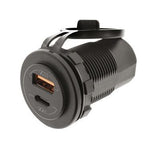 Hulk 4X4 - DUAL USB SOCKET PORT 1: QC3 18w, PORT 2: TYPE C QC4 36w