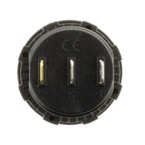 Hulk 4X4 - OLED DUAL VOLTMETER 5-60v DC 29mm DIA AMBER OLED