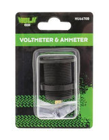 Hulk 4X4 - VOLTMETER & AMMETER 5-30v & 0-10a RANGE BLUE LED 29mm DIA