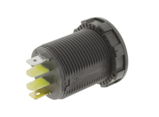 Hulk 4X4 - TEMPERATURE METER 12/24v -40/120c BLUE LED INC SENSOR