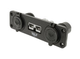 Hulk 4X4 - TRIPLE FLUSH MOUNT HOUSING 50amp ANDERSON STYLE PLUG