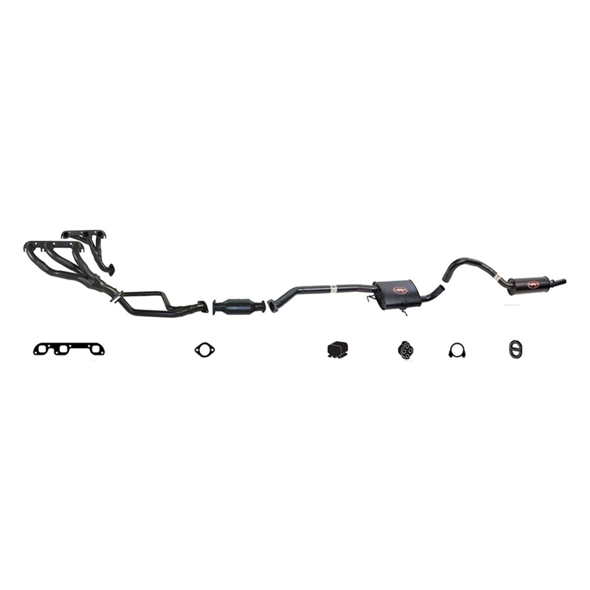REDBACK - Holden Commodore (1988 - 1995) Sedan Performance Exhaust System