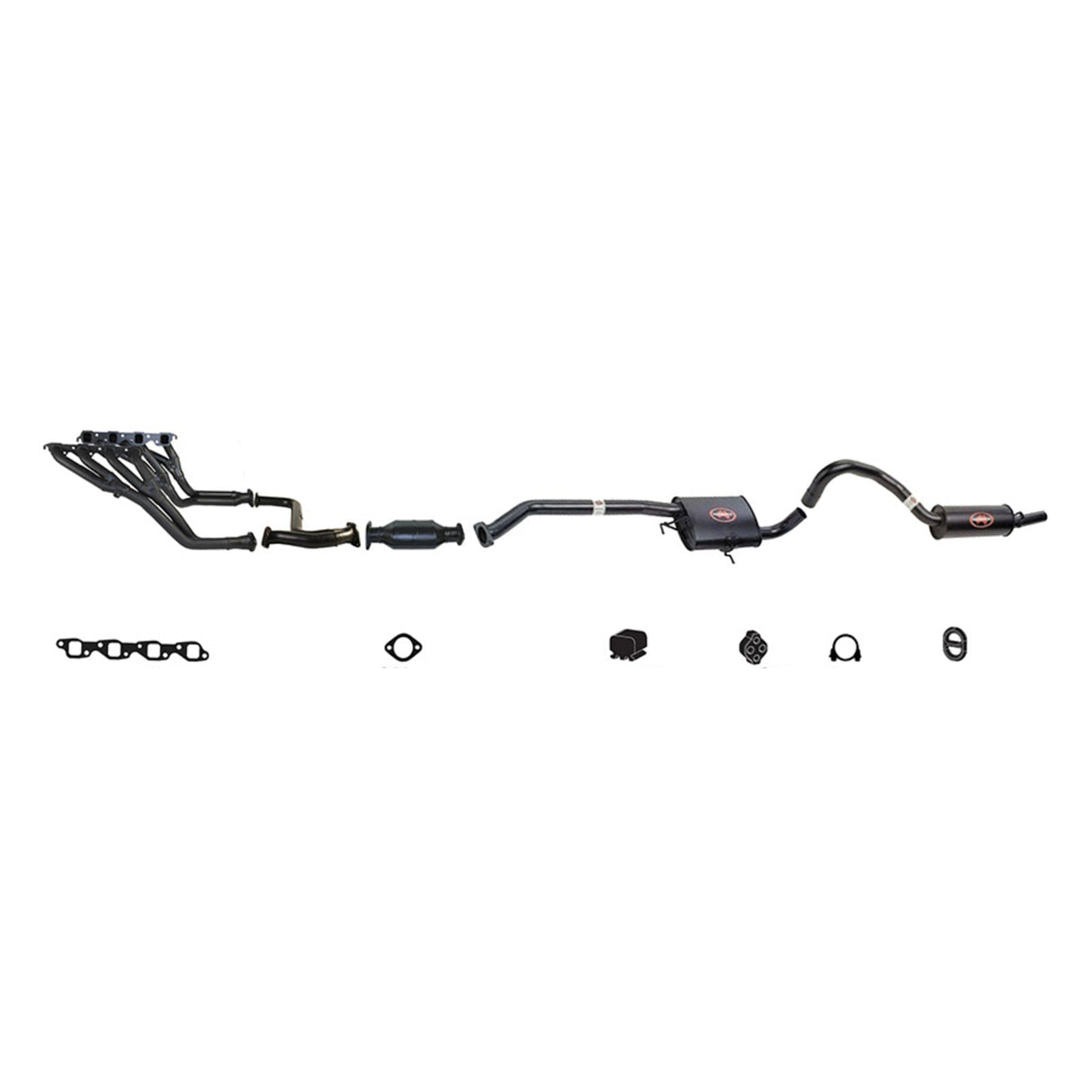 REDBACK - Holden Commodore (1995 - 2000) Sedan Performance Exhaust System
