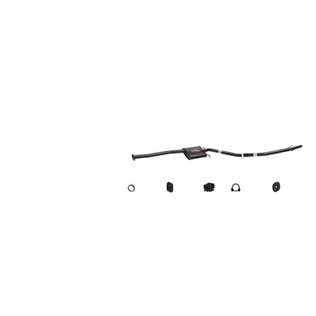 REDBACK - Holden Commodore VU, VY Series 1 Ute, VT, VX Wagon (2000 - 2004) 2.5" Catback Exhaust with Muffler Delete Rear