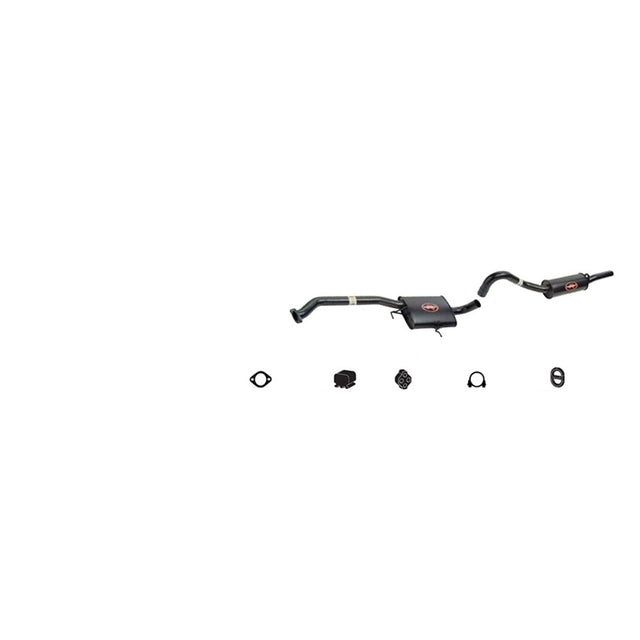 REDBACK - Holden Commodore VN, VP, VR V6 & V8, VS V8 Sedan (1988 - 2000) 2.5" Performance Exhaust System