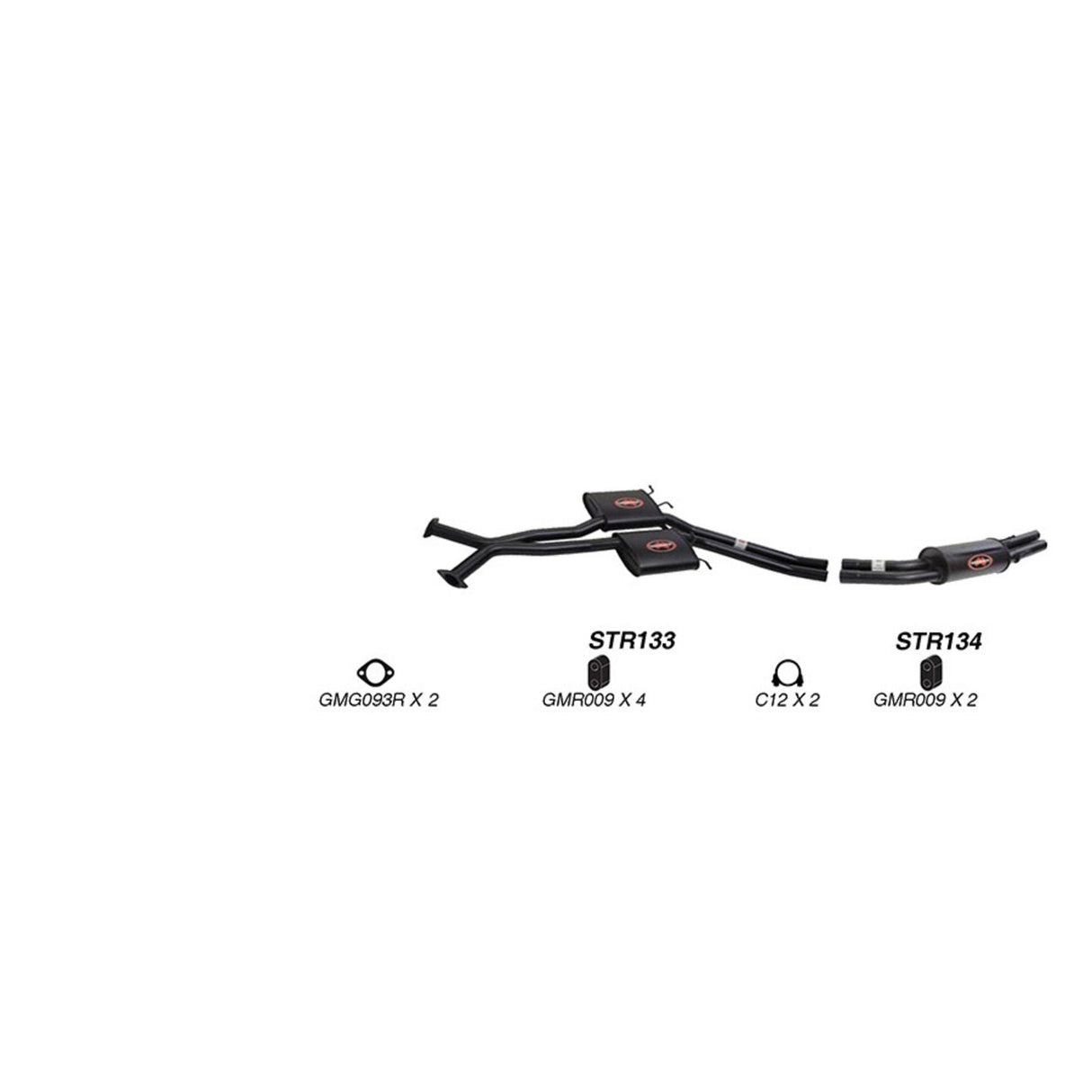 REDBACK - HSV Maloo (1997 - 2007), Maloo R8 (1997 - 2007), Senator (1997 - 2007), Avalanche (1997 - 2007), Holden Commodore (1997 - 2007) Performance Exhaust System
