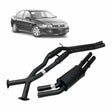 REDBACK - Holden Commodore 5.7L V8 VT VX VY VZ, VZ V6 or Supercharged Sedans (1997 - 2006) Catback Exhaust with Hotdogs & Rear Muffler