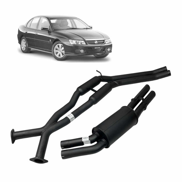 REDBACK - Holden Commodore 5.7L V8 VT VX VY VZ, VZ V6 or Supercharged Sedans (1997 - 2006) Catback Exhaust with Hotdogs & Rear Muffler