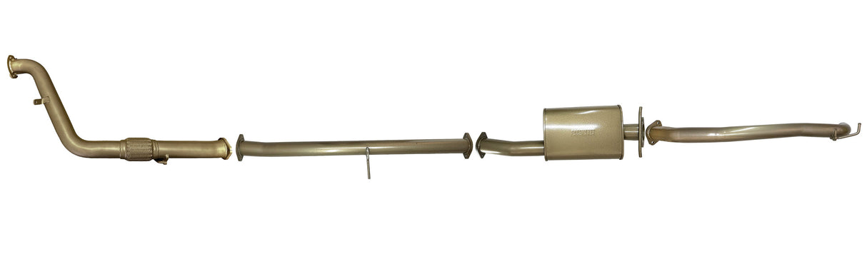 Pacemaker King Brown | 3" Turbo Back Exhaust Kit | Ford Ranger PX1 PX2 3.2L TD | KB4210-XXXR