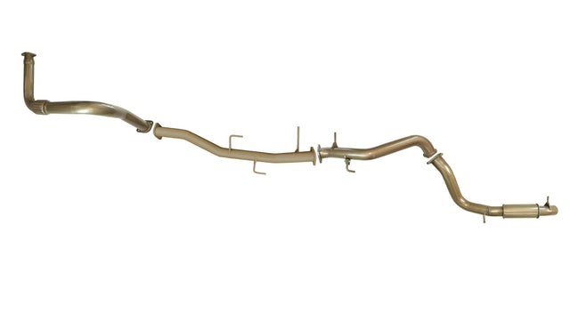 Pacemaker King Brown | Single 3" Turbo Back Exhaust | Mitsubishi Pajero NM 3.2L TD 2000-2002 | KB9000-XXXR