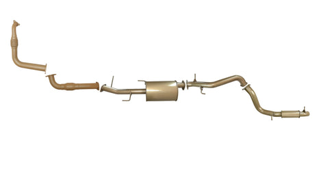 Pacemaker King Brown | 3" Turbo Back Exhaust | Pajero NS 3.2L Manual | KB9010-XCMR