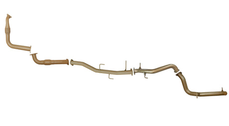 Pacemaker King Brown | 3" Turbo Back Exhaust with Cat | Mitsubishi Pajero NS 3.2L Manual | KB9010-XCXX