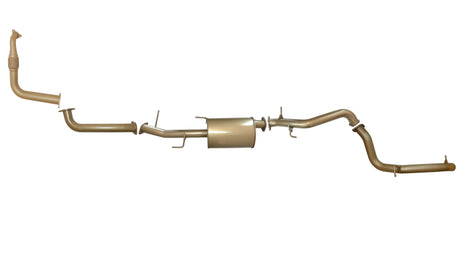 Pacemaker King Brown | 3" Turbo Back Exhaust with Muffler | Mitsubishi Pajero NS 3.2L Manual 2006-2009 | KB9010-XXMX