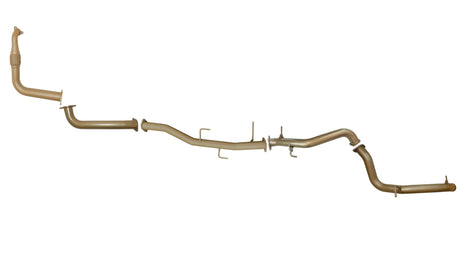 Pacemaker King Brown | 3" Turbo Back Straight Pipe | Mitsubishi Pajero NT 3.2L TD 08-11 | KB9015-XXXX