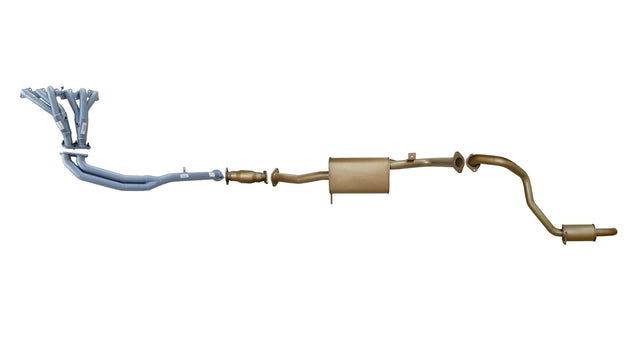 Pacemaker King Brown | 2.5" Exhaust Kit with Headers | Nissan Patrol GU 4.8L Petrol 2001-2010 | KB9511-HCMR