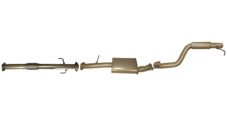 Pacemaker King Brown | Single 3" DPF Back Exhaust Muffler & Resonator | Mitsubishi Pajero Sport QE 2.4L TD 2015-2019 | KBD9210-XXMR