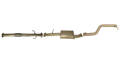 Pacemaker King Brown | Single 3" DPF Back Exhaust with Muffler | Mitsubishi Pajero Sport QE 2.4L TD 2015-2019 | KBD9210-XXMX