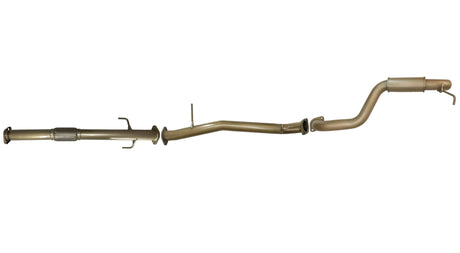 Pacemaker King Brown | Single 3" DPF Back Exhaust with Resonator | Mitsubishi Pajero Sport QE 2.4L TD 2015-2019 | KBD9210-XXXR