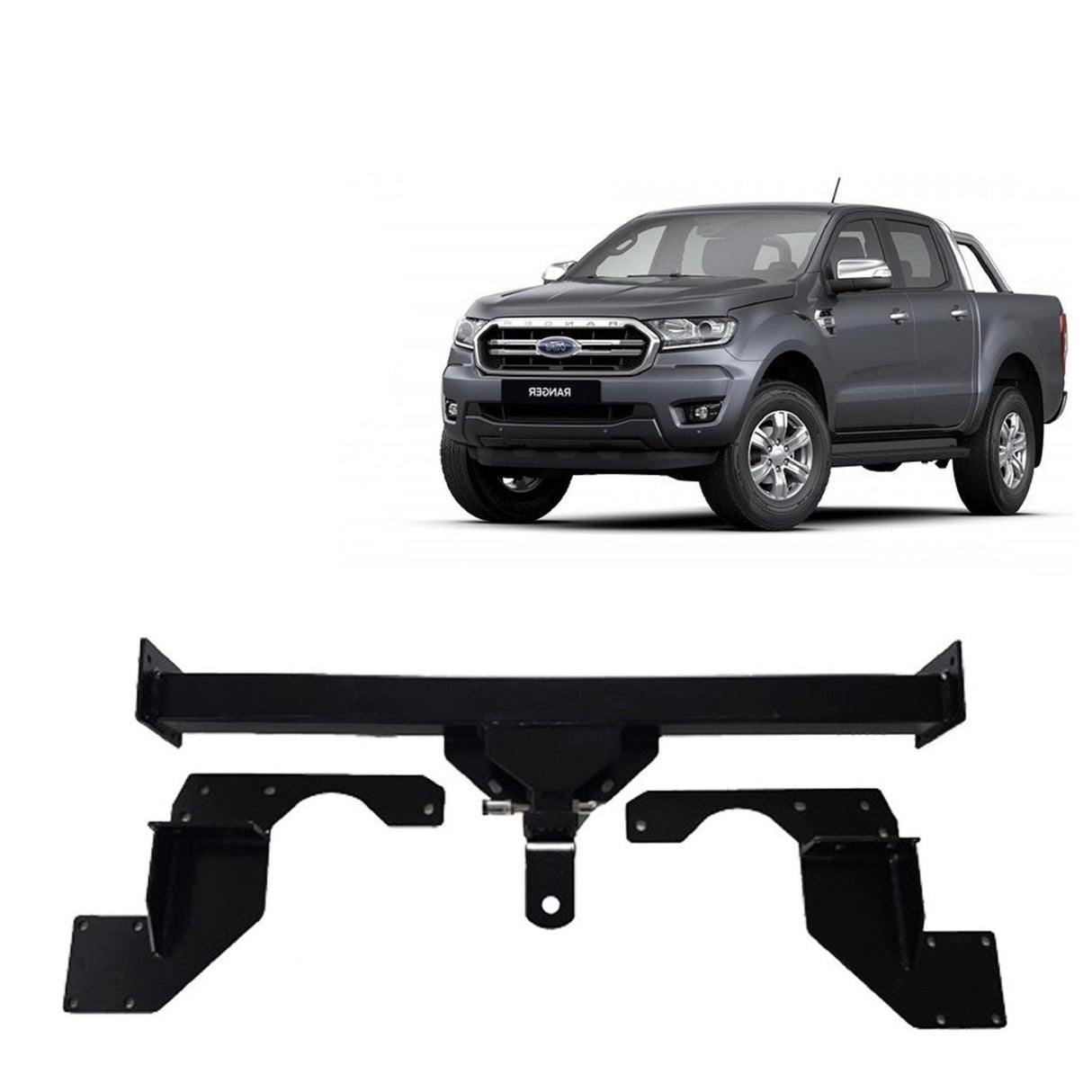 BTA | Heavy Duty Towbar | Mazda BT50 & Ford Ranger Ute (Bumper Models) 2011–2022 | Capacity 3500kg | MAZ08H