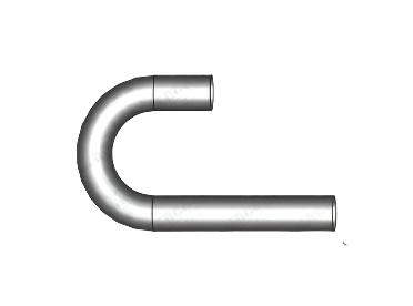 Mercury - 2" (50.80mm) 180 DEG. S409 MANDREL BEND 2D