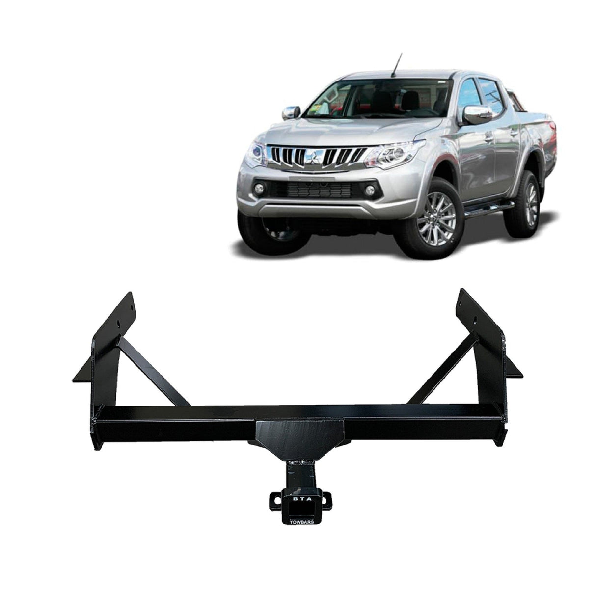 BTA | Heavy Duty Towbar | Mitsubishi Triton ML MN 2006–2015 | Capacity 3000kg | MITS011H