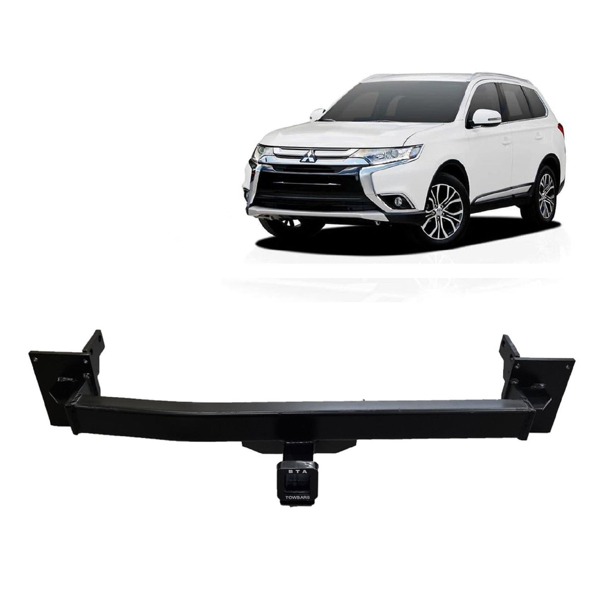 BTA | Heavy Duty Towbar | Mitsubishi Outlander ZJ ZK ZL 2012–2021 | Capacity 2000kg | MITS012H