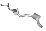 Manta - Ford Falcon EB, ED, EF, EL 5.0L V8 & AU 5.0L V8 Sedan (1991-2002) - Cat Back - 3" Single Exhaust - Muffler/Muffler