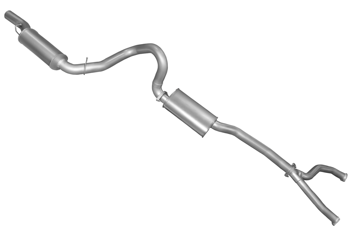 Manta - Ford Falcon EB, ED, EF, EL 5.0L V8 & AU 5.0L V8 Sedan (1991-2002) - Cat Back - 3" Single Exhaust - Muffler/Muffler