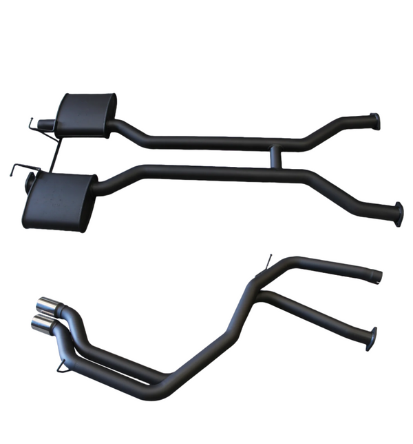 Manta | 2.5" Dual Cat Back Tailpipe | Ford Falcon AU 5.0L V8 Sedan IRS 1998–2002