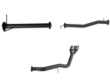 Manta - Ford Ranger Ute Next Gen T6.2 V6 3.0L Turbo (2022-2024) - DPF Back - 3" Single Exhaust with Twin Tip Side Exit- Pipe Only Without Mufflers